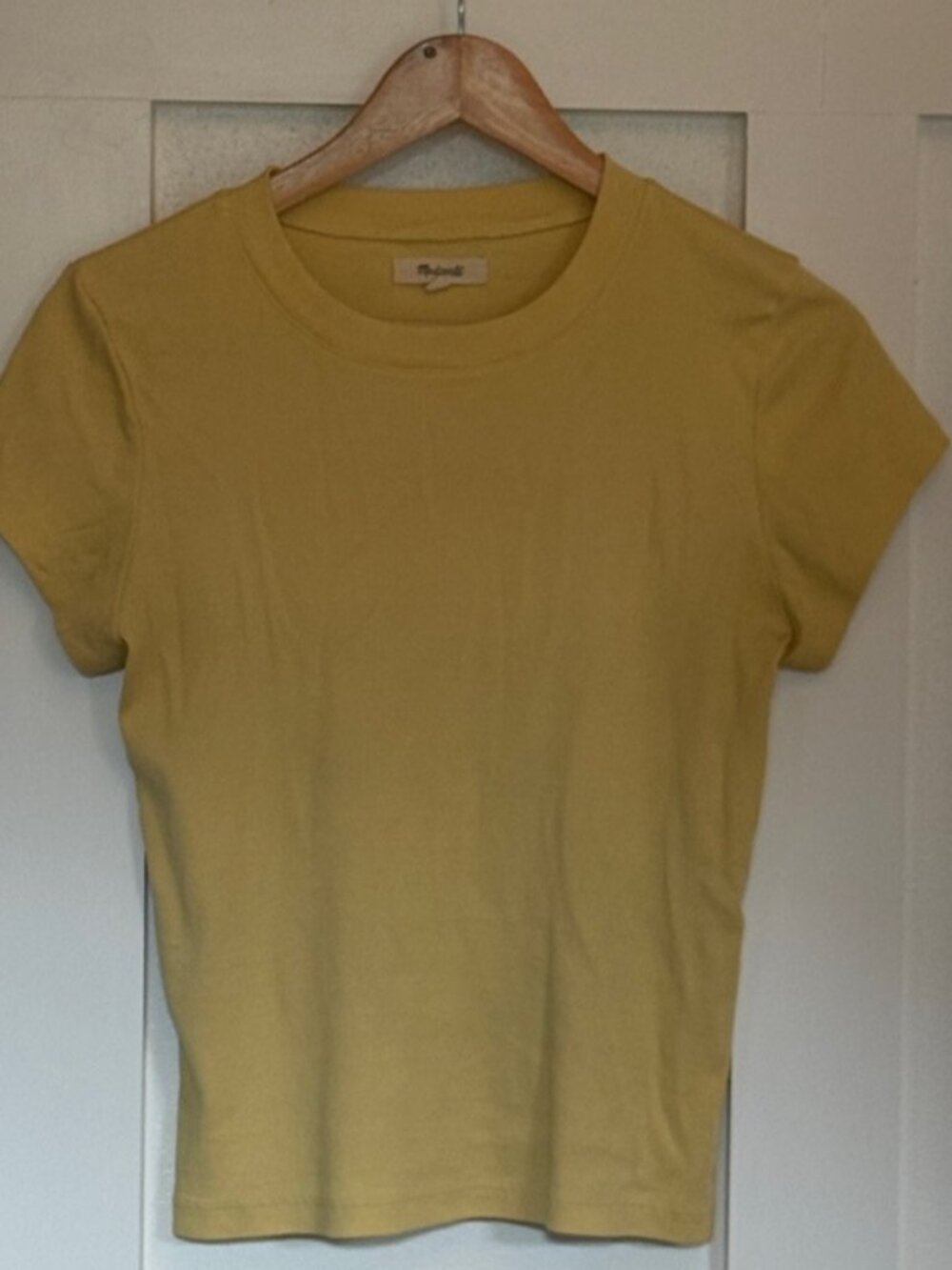 Women's Crewneck Tee - Yellow - Picture 1 of 2